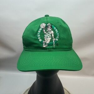 Vintage Boston‎ Celtics Youngan The G Cap Plain Logo Snapback Hat Cap NBA